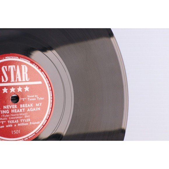 T Texas Tyler, Wrong Side Of Town /You'll Never Break 1950 10" 78 pm Record 1501 - Picture 15 of 16